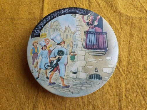 Boîte vintage tôle - boîte,