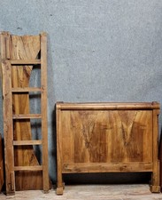 Lit époque Empire en noyer