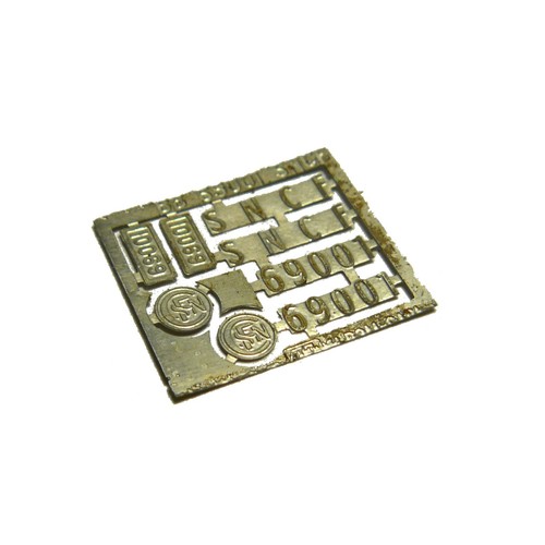 Plaques pour locomotive diesel