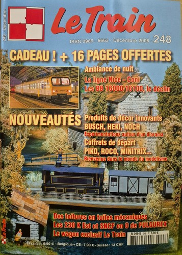 Lot complet revue - revue, ferroviaire