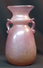 A 19ème art nouveau superbe pot 24cm1.3kg pate de verre murano gallé legras    