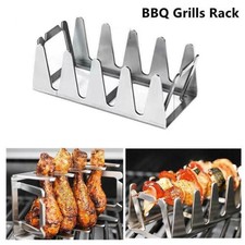 2x Barbecue Bavarois Rescher Multi-Grill Stand Barbecue Accessoire Côtelettes Poisson