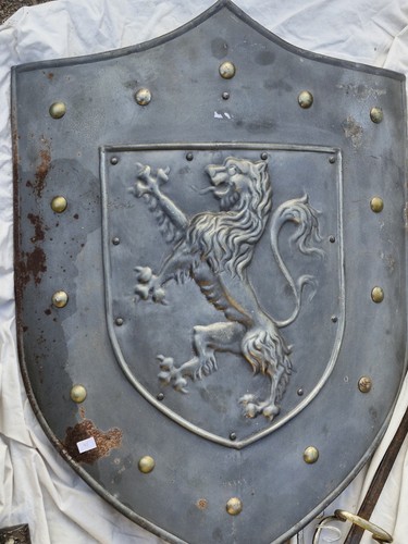 Bouclier pour armure medievale - bouclier,
