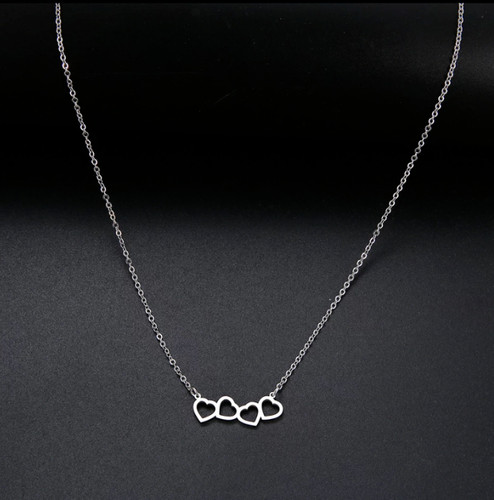 Collier coeur série motif