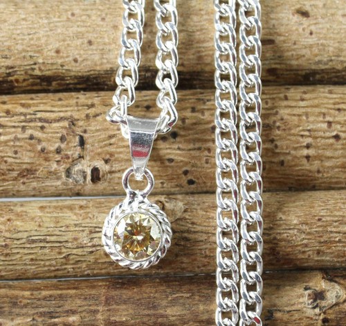 Pendentif solitaire diamant - solitaire,