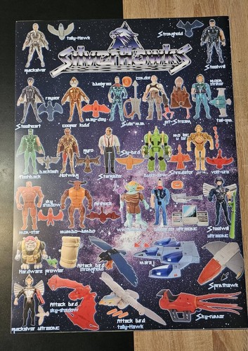 Poster silverhawks grande - silverhawks,