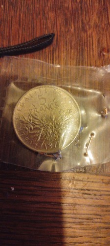 Pièce monnaie francs - pièce, de