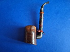 Ancienne Pipe à Fumer ROPP  EVEREST en Bois de Cerisier Années 60