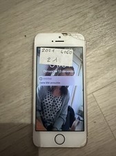 Iphone 5SE Ecran Cassé Code Bloqué Trace D’usure Du Au Stockage