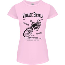 T-Shirt Femme Vintage Vélo