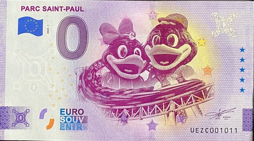 Billet euro parc saint paul - parc,