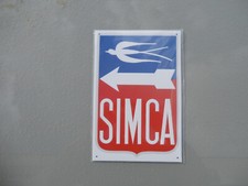 PLAQUE METAL AUTOMOBILE 