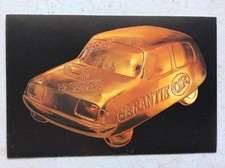 AUTOCOLLANT ancien STICKER voiture  RENAULT 5 R5 4L vintage lingot d'or garantie