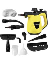 Nettoyeur vapeur polyvalent Belaco à main avec kit d'accessoires de 9 pièces