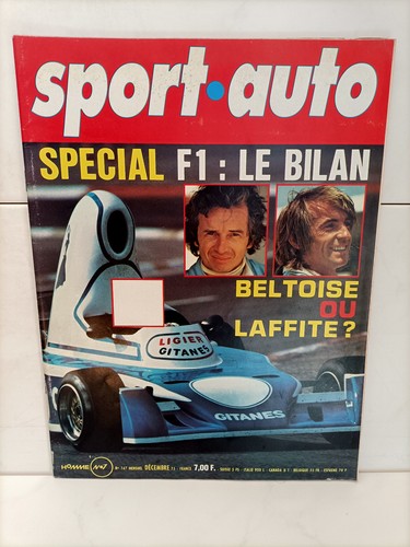 Sport auto 167 beltoise - f1,