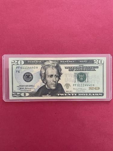 2017a twenty dollar bill - 2017a,