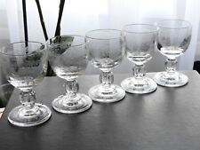 5  verres à liqueur apéritif