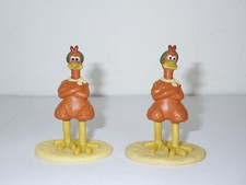 Lot de 2 Figurines PVC Chicken Run 1999 (C191)