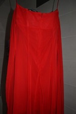 robe de cérémonie rouge, femme, printemps/été, taille 40, très bon état