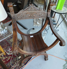 FAUTEUIL Dagobert Néogothique