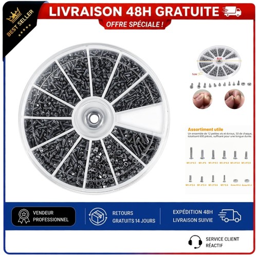 Kit 600 vis - kit,