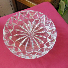 1 grand cendrier en cristal de saint louis  Ø 19,5 cm