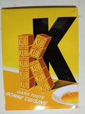 D Plaque tole peinte recente