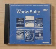 MICROSOFT WORKS SUITE 2005 en français- contient MONEY 2005 Standard
