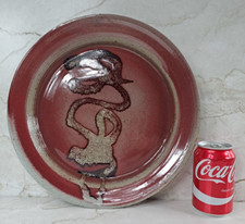 grand plat en céramique grès