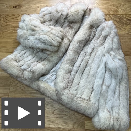 Manteau fourrure véritable