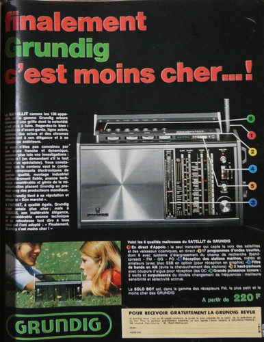 Publicité presse 1970 - publicitÉ, de