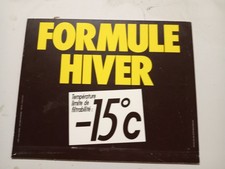 Plaque plexiglas formule - d,