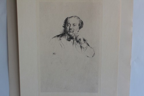 Gravure pointe sèche - gravure,