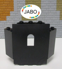 (G13/8) Lego 1x 6055 panneaux muraux mur 6x6x6 noir 6090 9376