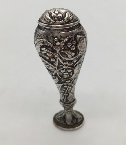 Cachet seau metal argente - cachet/seau/,