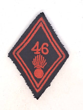 016591 losange infanterie 46 ri troupe