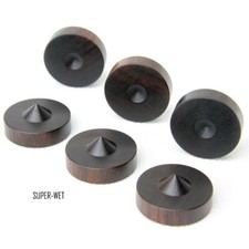 4 X Pied D'Enceinte En Bois