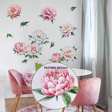 Autocollant mural floral