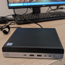 Mini PC professionnel HP EliteDesk / i5-6500T (4 cœurs - 3.1 GHz)