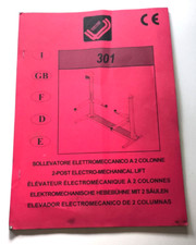 notice élévateur électromécanique a 2 colonnes werther