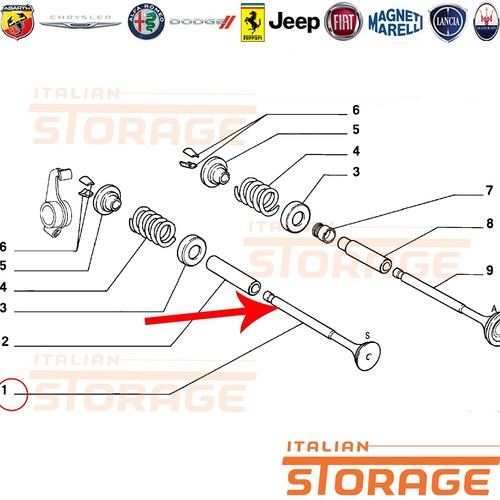 Fiat 126 bis - exhaust, new