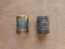 1929 - PLAQUE FISCALE DE VÉLO - DANS SON PORTE PLAQUE DE CADRE + ÉTUI VIDE