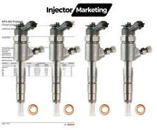 4x Injecteur 0445110252