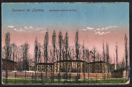 Carte postale landau - carte, /
