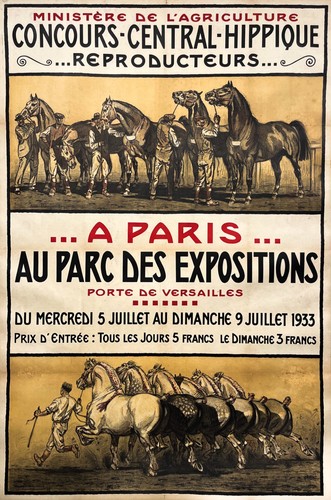 Affiche ancienne originale - affiche, –