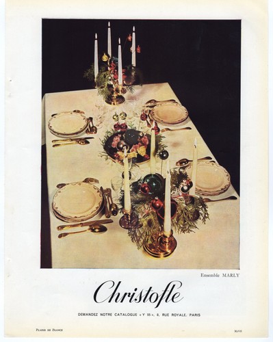 1956 christofle ensemble - christofle,