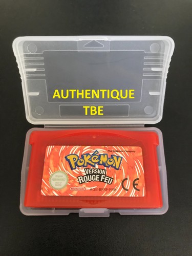 Pokemon version rouge feu game - rouge,