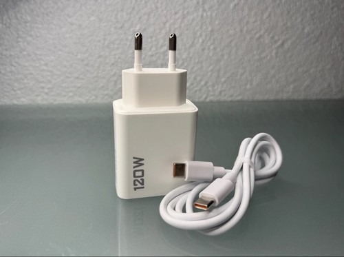 Chargeur rapide 120w - blanc, +