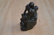 LE BAISER statuette bronze ( reproduction ) de Rodin