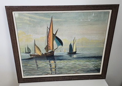 Tableau pastel sur - pastel,